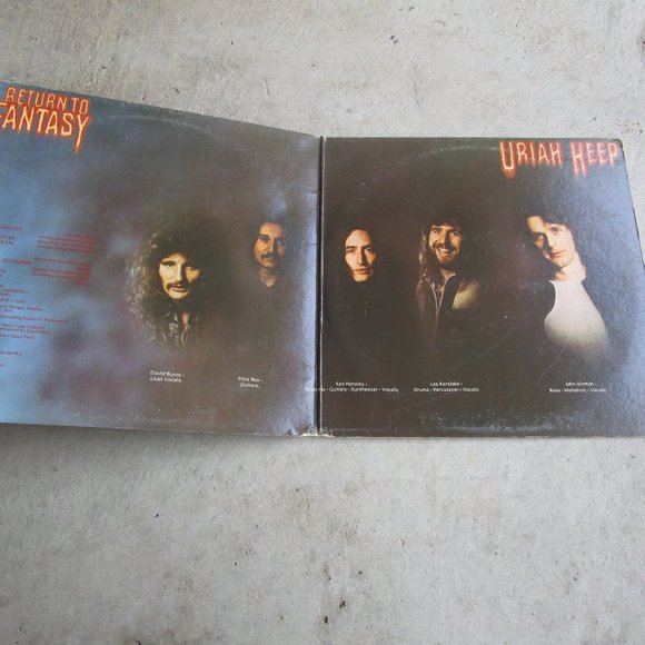 Uriah Heep - Return to Fantasy 1975 Vinyl - Picture 2 of 5